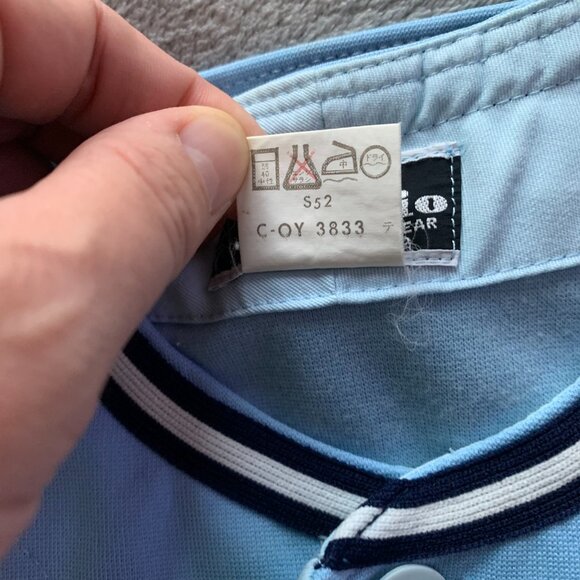 Vintage Japanese Button-Down Baseball Jersey. King Kong. Small/XS. Valio. - Picture 10 of 12